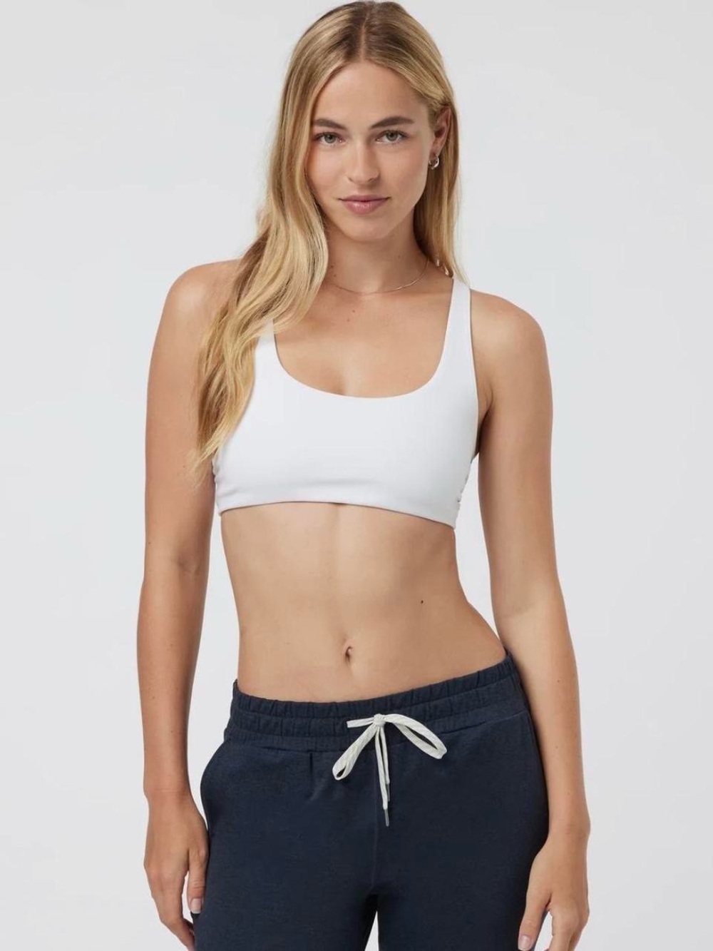 White Scoop Neck Bralette - Women Intimates & Sleepwear
